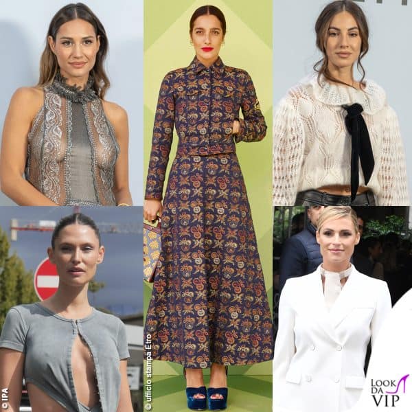 i look delle vip alla milano fashion week ss23