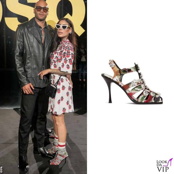 in Dsquared2 alla sfilata del brand 