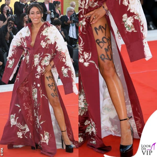 abito Valentino per Francesca Vecchioni 