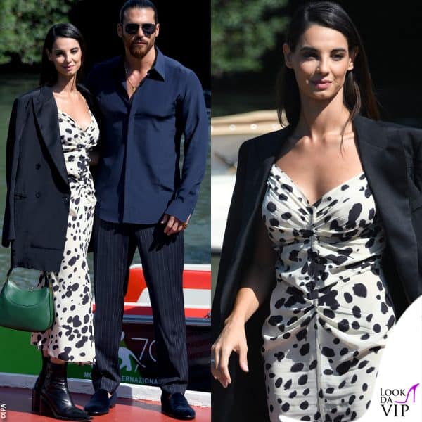 Francesca Chillemi in Marni posa con Can Yaman