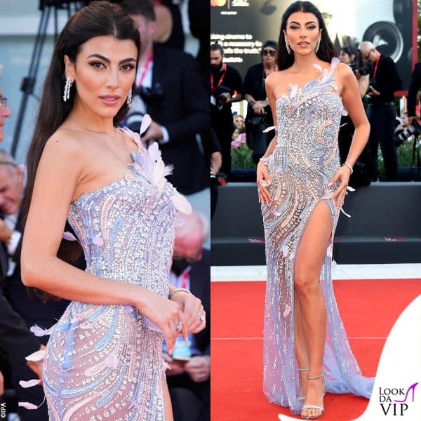 abito Georges Hobeika per Giulia Salemi 