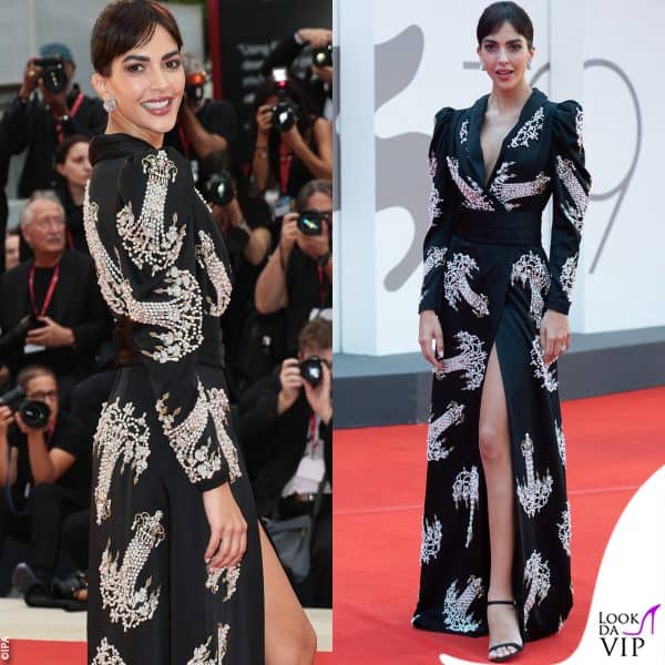 Rocio Munoz Morales in Moschino