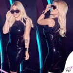 Wanda Nara abito Marcelo Zanek accessori Chanel