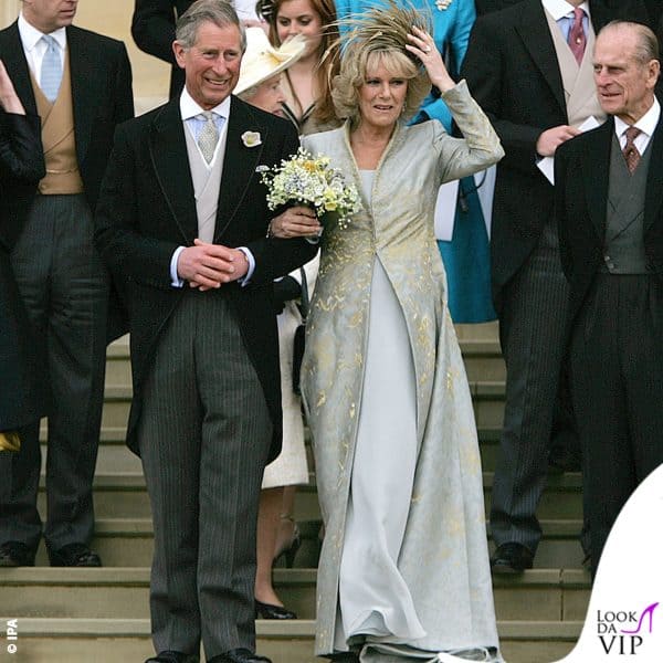 alcuni look passati di Camilla: eccola nel giorno delle sue nozze con Carlo 
