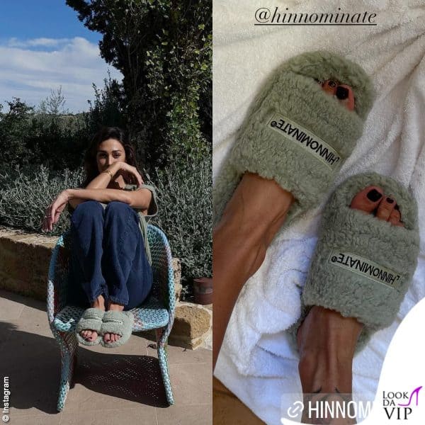 Anche le ciabatte sono una novità di Hinnominate