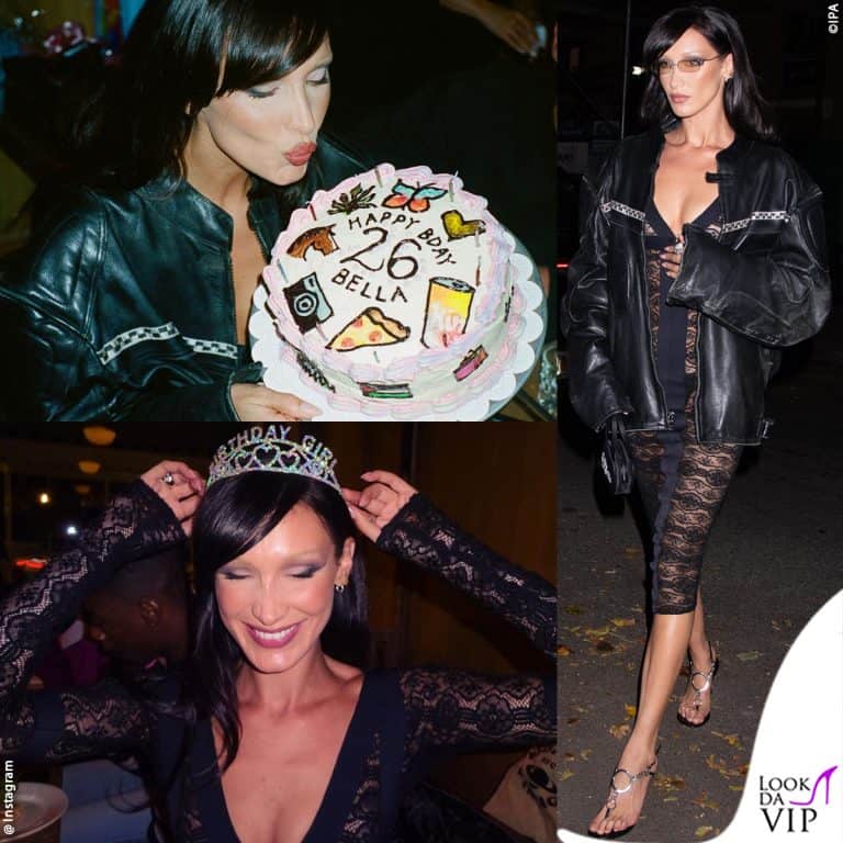bella hadid festeggia il compleanno a new york