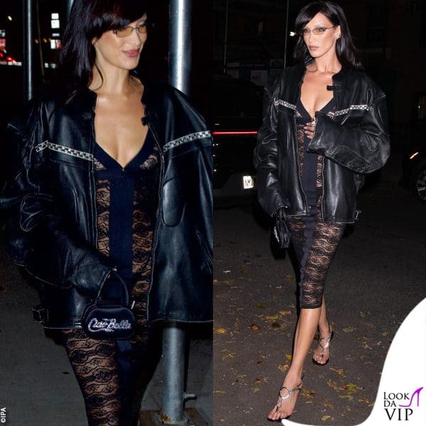 Bella Hadid passeggia verso il ristorante 