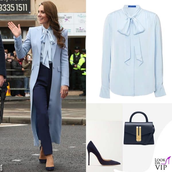 camicia Winser London, borsa Demellier, pump Gianvito Rossi 