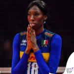 il look firmato di Paola Egonu a Milano