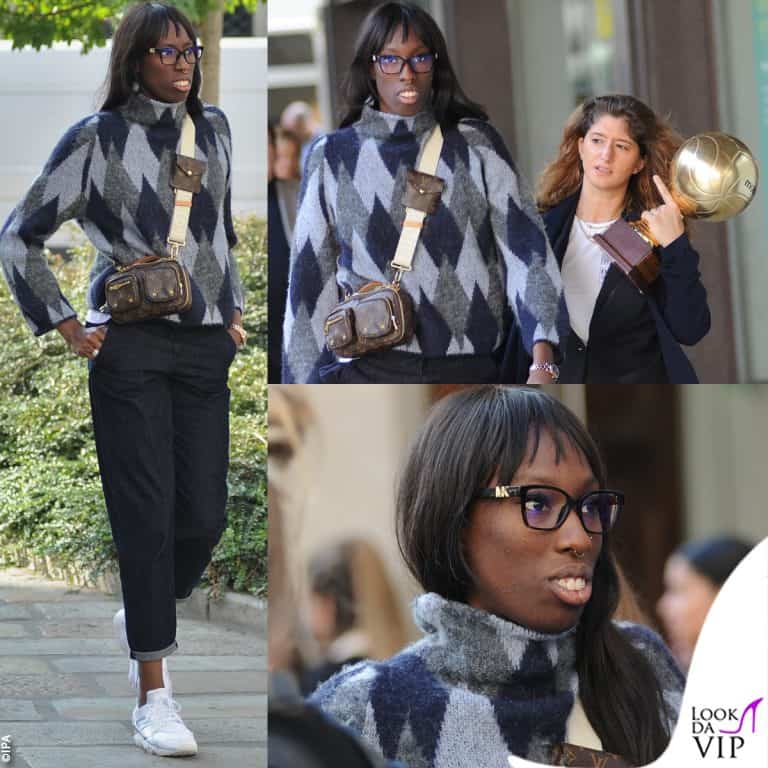 il look firmato di Paola Egonu a Milano