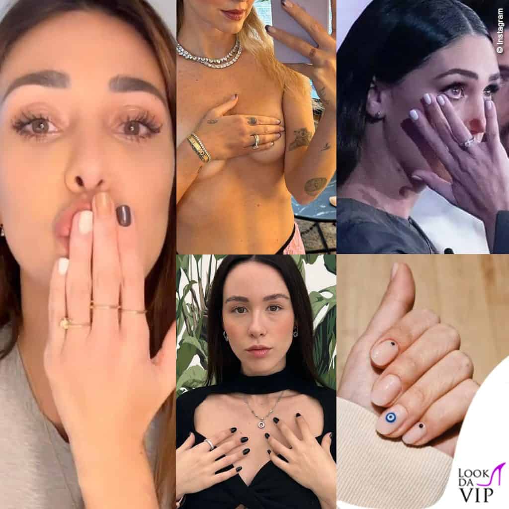 Le tendenze 2023 per la manicure? Guarda lo smalto di Belen Rodriguez, Chiara Ferragni, Cecilia Rodriguez, Aurora Ramazzotti, Emma Marrone