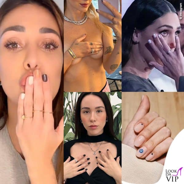 Le tendenze 2023 per la manicure? Guarda lo smalto di Belen Rodriguez, Chiara Ferragni, Cecilia Rodriguez, Aurora Ramazzotti, Emma Marrone