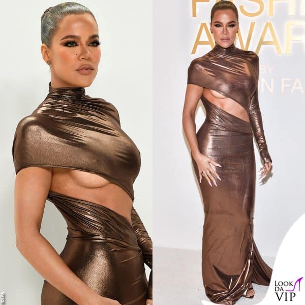 outfit LaQuan Smith per Khloe Kardashian 