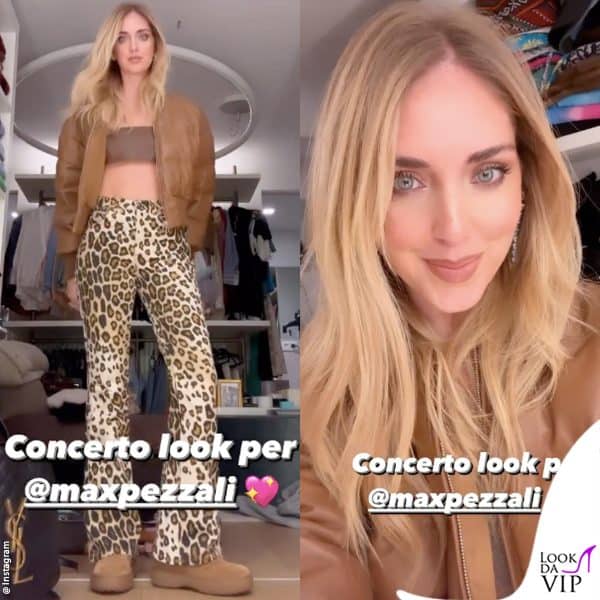 pronta per la serata 
