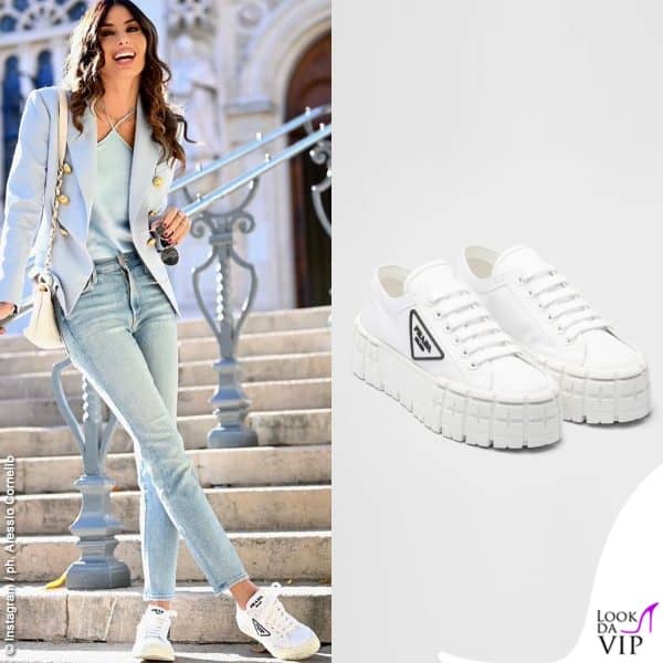 Elisabetta Gregoraci sceglie Prada
