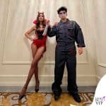 elisabetta gregoraci e nathan falco briatore fanno shopping a milano