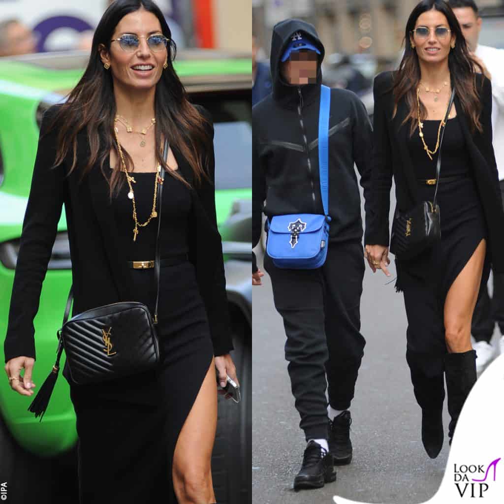 elisabetta gregoraci e nathan falco briatore fanno shopping a milano