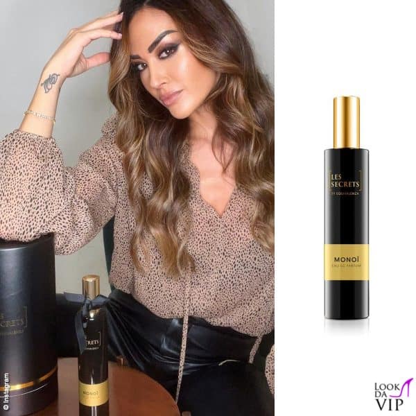 Giorgia Palmas, profumo Equivalenza (21,90 euro)