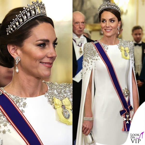 la principessa del Galles era splendida in total white 