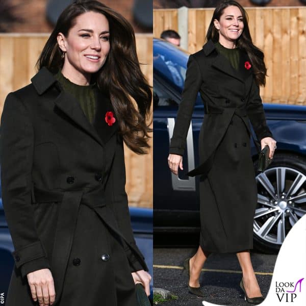 Kate ha optato per un outfit in colori autunnali 