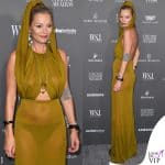 Kate Moss in Saint Laurent ai WSJ Innovator Awards