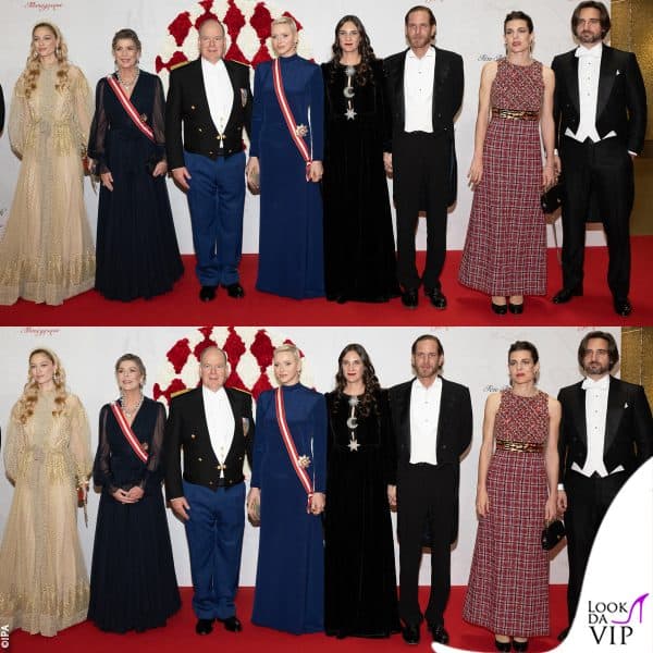 la royal family al gala serale 