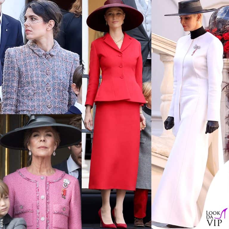 i look dei reali di monaco alla festa del principato