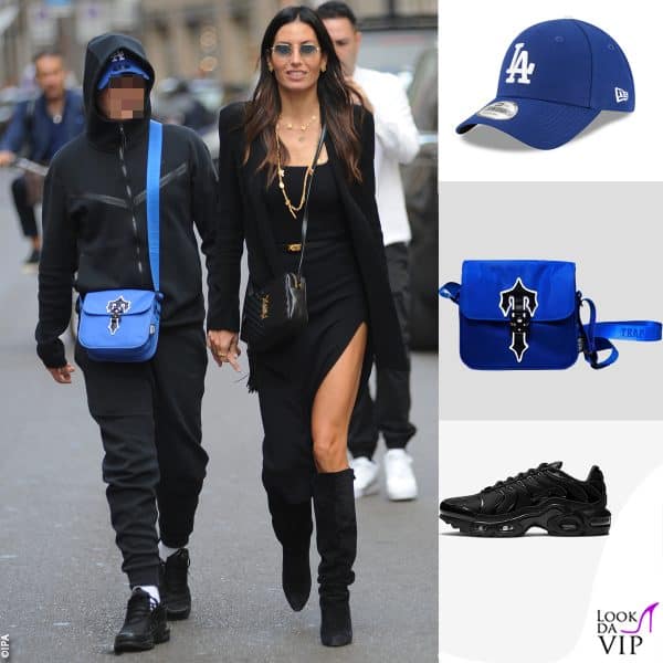cappellino New Era, borsa Trapstar, sneakers Nike 