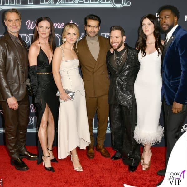 il cast sul tappeto rosso 