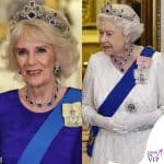 La regina Camilla e Kate Middleton alla Cena di Stato a Buckingham Palace