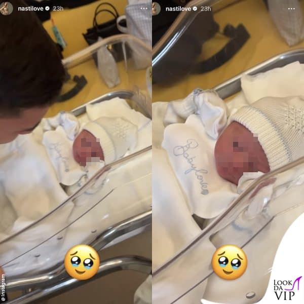 nella culletta con papà 