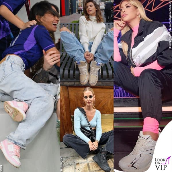 le sneakers costose e firmate ai piedi delle star