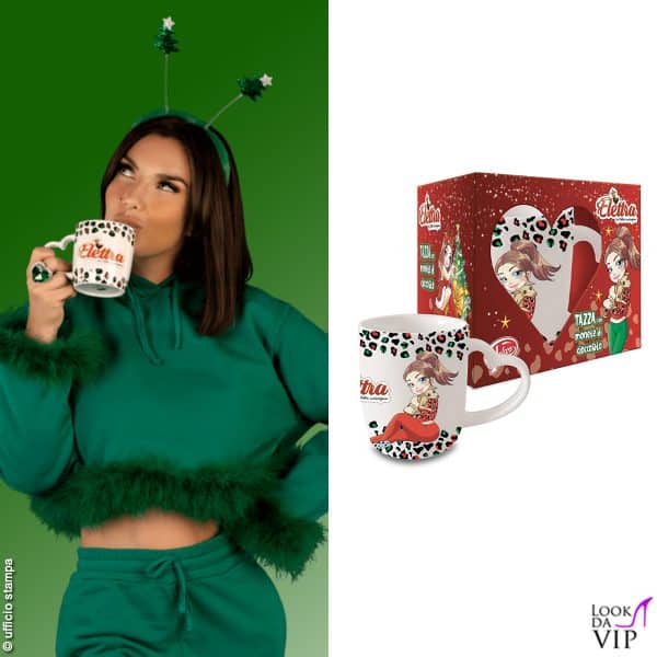 Elettra Lamborghini,  tazza Walcor x Elettra (8,50 euro)