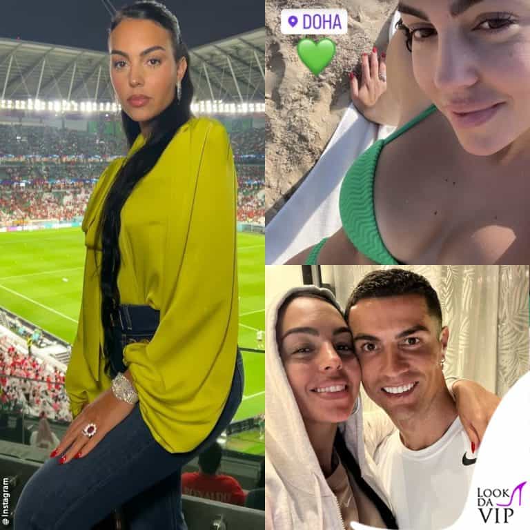 i look di Georgina Rodriguez in Qatar