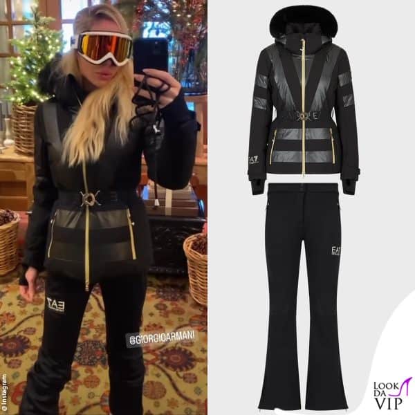 outfit EA7 per Ilary Blasi 