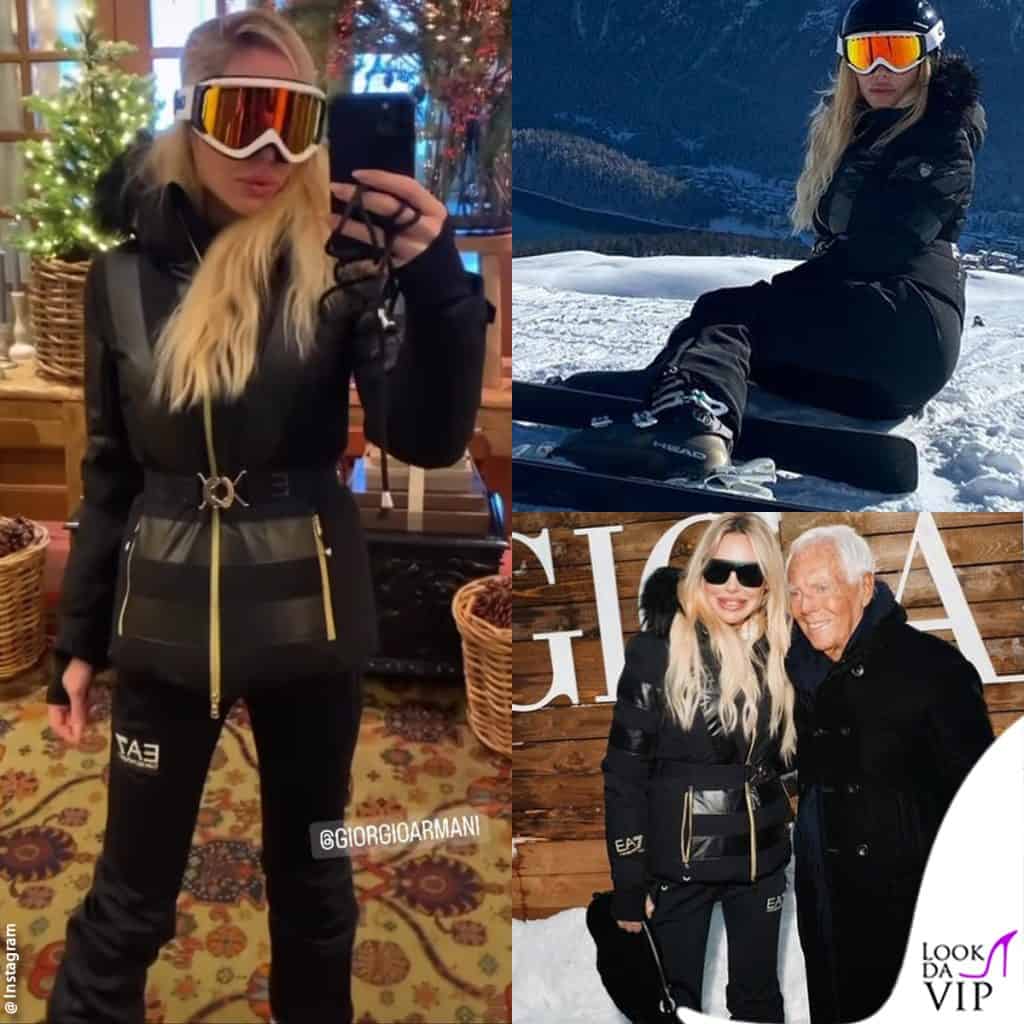 le vacanze di Ilary Blasi e Michelle Hunziker sulla neve a Saint Moritz