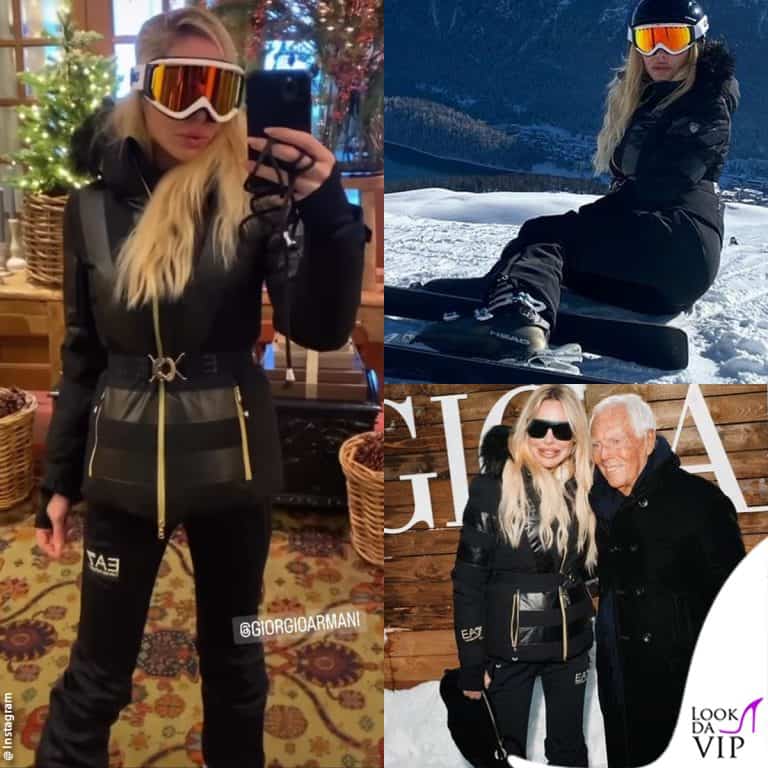 le vacanze di Ilary Blasi e Michelle Hunziker sulla neve a Saint Moritz