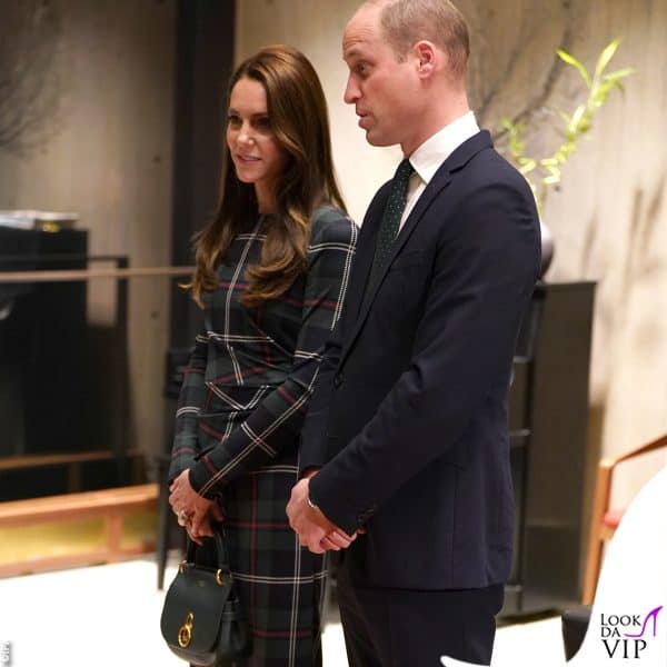 Kate ha optato per un look dal sapore natalizio 