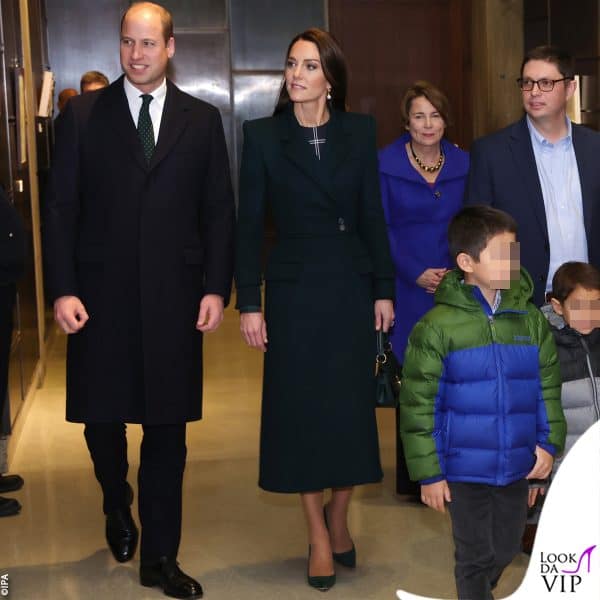 William e Kate all'incontro con Michelle Wu, sindaco di Boston 