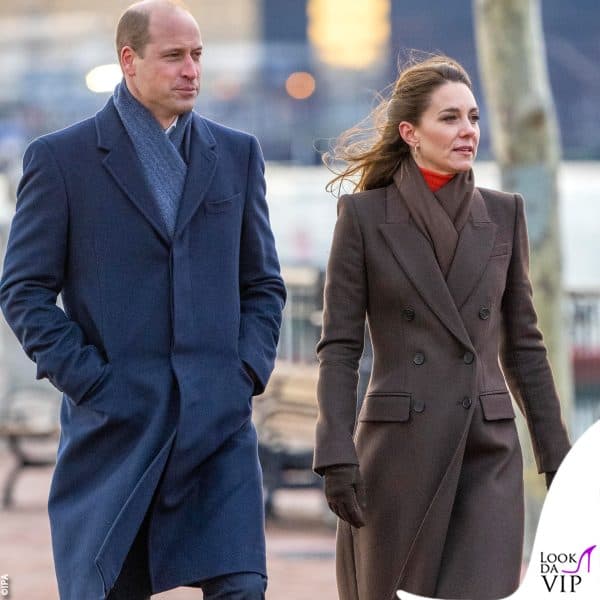 William e Kate fronteggiano il freddo con il cappotto 