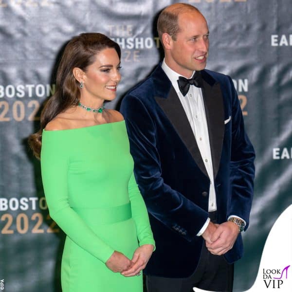William e Kate sul red carpet degli Earthshot Prize Awards