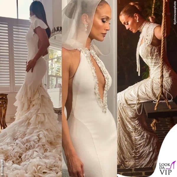 sono firmati Ralph Lauren i tre abiti da sposa indossati da JLo per il matrimonio in Georgia 