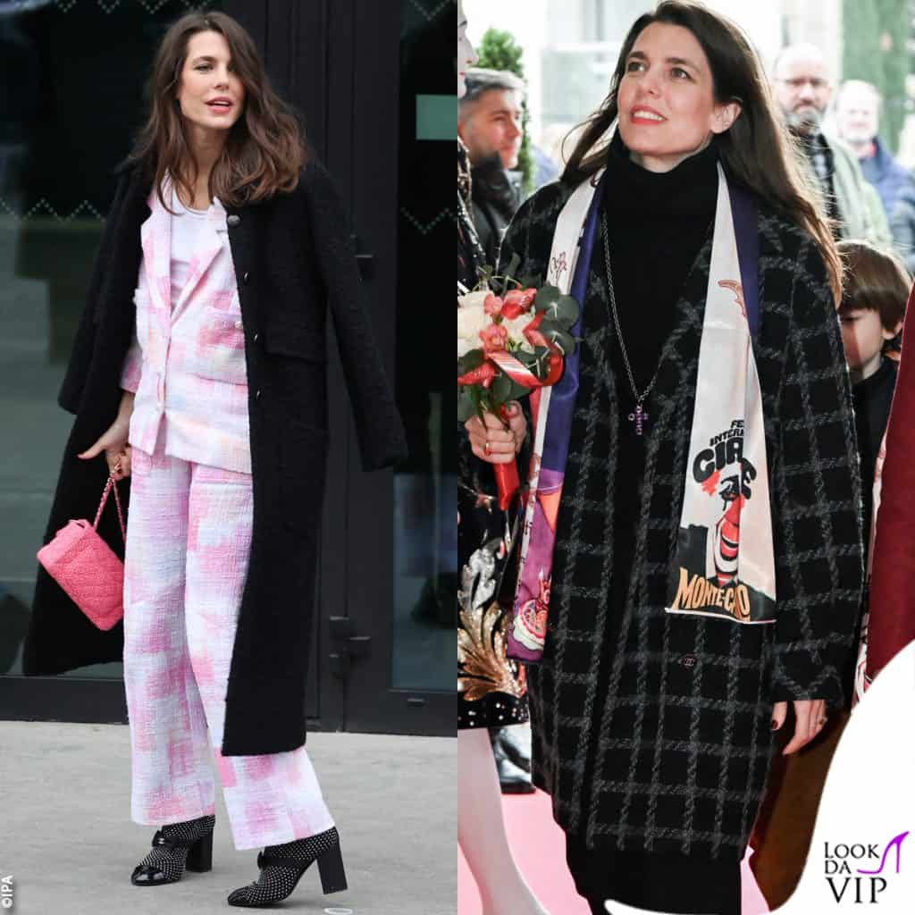 charlotte casiraghi nasconde il pancino sotto il cappotto chanel?