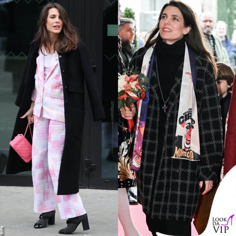 charlotte casiraghi nasconde il pancino sotto il cappotto chanel?