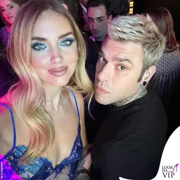con lei c'era il marito Fedez 