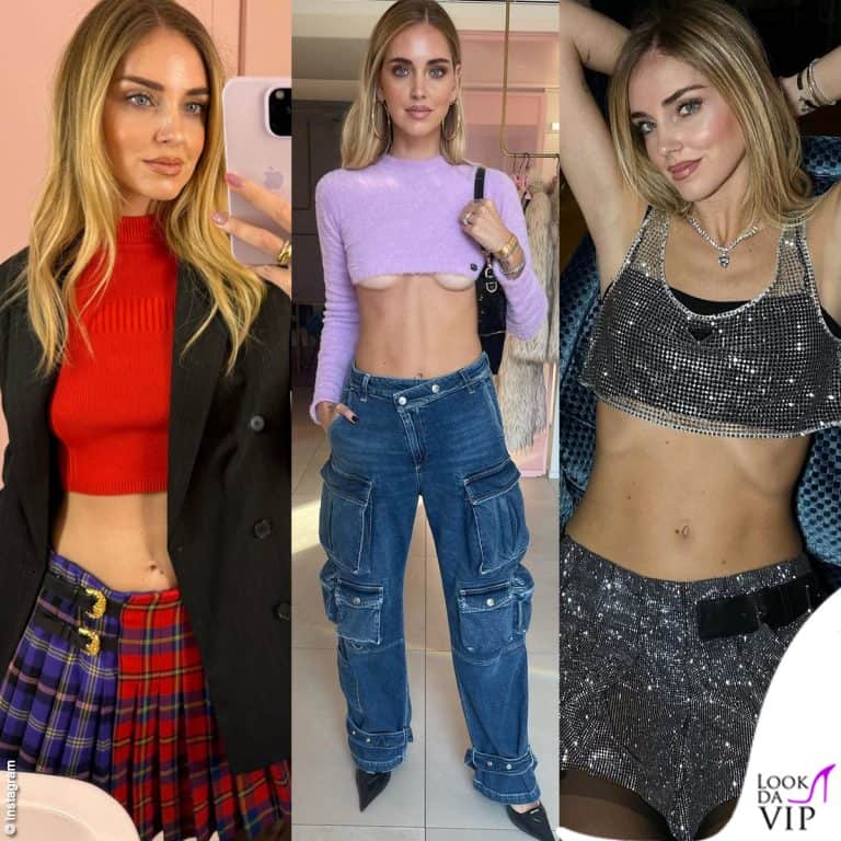 hiara Ferragni pancia scoperta