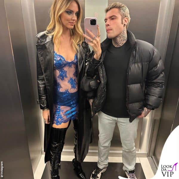 con Fedez in ascensore: direzione festa 