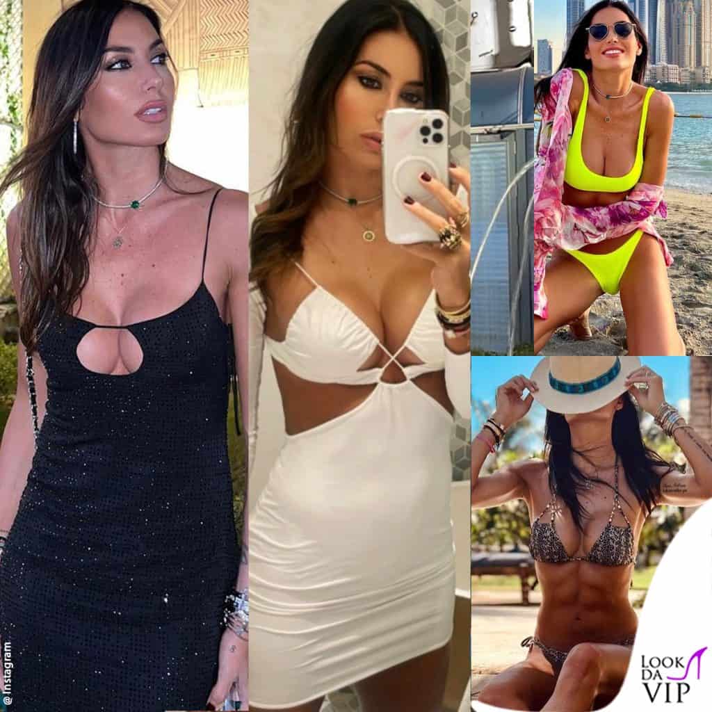 i look di elisabetta gregoraci durante le vacanze di natale in kenya e a dubai