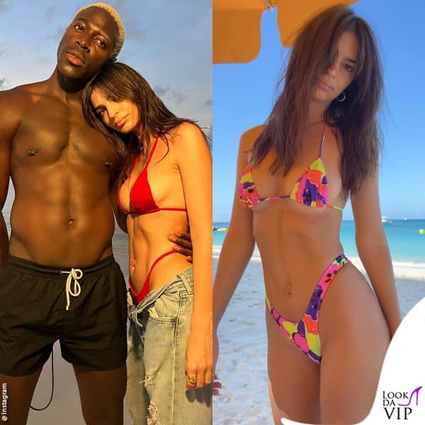 emily ratajkowski in vacanza ai caraibi