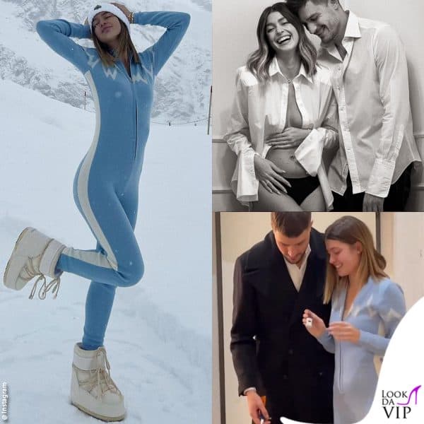 Natalia Paragoni incinta Andrea Zelletta